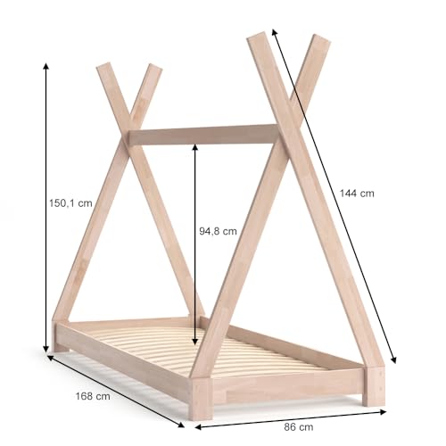 Vicco Zeltbett Tipi Indianer natur - 3
