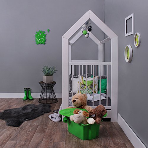 KAGU 5906395798452 Kinder Innovatives und Abenteuerbett Hausbett für jedes Kinderzimmer, weiß - 2