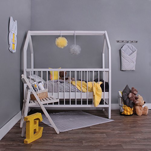 KAGU 5906395798452 Kinder Innovatives und Abenteuerbett Hausbett für jedes Kinderzimmer, weiß - 4