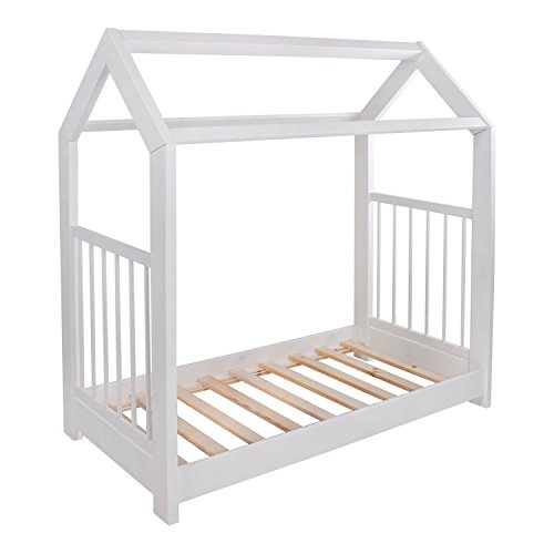 KAGU 5906395798452 Kinder Innovatives und Abenteuerbett Hausbett für jedes Kinderzimmer, weiß - 6