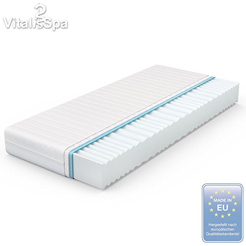 Vicco Kinderbett Wiki 90x200 Hausbett Grau Kinderhaus Bett Kinder Holz Haus Schlafen Spielbett Inkl. Lattenrost und 7-Zonen Kaltschaummatratze, lackiertes Massivholz - 5