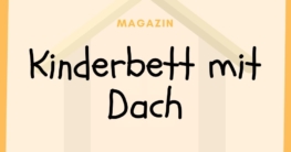 Kinderbett mit Dach