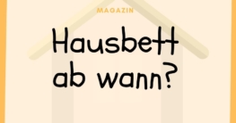 Hausbett ab wann?